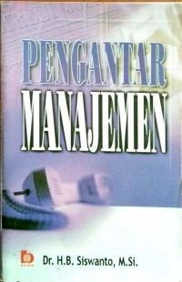 PENGANTAR MANAJEMEN