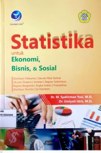 Statistika untuk Ekonomi Bisnis, & Sosial