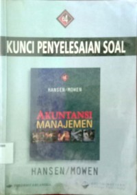 KUNCI PENYELESAIAN SOAL AKUNTANSI MANAJEMEN