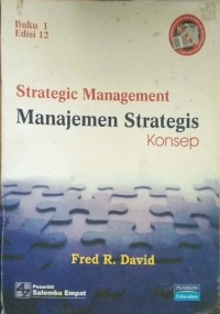 Strategic Management Manajemen Strategis Konsep