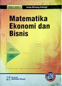 MATEMATIKA untuk EKONOMI dan BISNIS