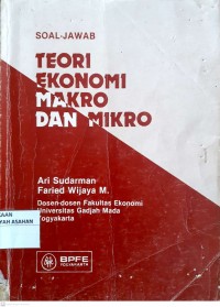 TEORI EKONOMI MAKRO DAN MIKRO