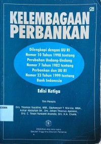 KELEMBAGAAN PERBANKAN