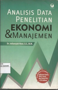 ANALISIS DATA PENELITIAN EKONOMI & MANAJEMEN