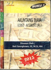 AKUNTANSI BIAYA. (COST ACCOUNTING