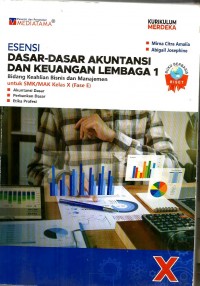 ESENSI DASAR-DASAR AKUNTANSI DAN KEUANGAN LEMBAGA 1. Bidang Keahlian Bisnis dan Manajemen untuk SMK/MAK Kelas X (Fase E)