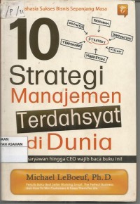 10 Strategi Manajemen Terdasyat di Dunia