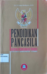 PENDIDIKAN PANCASILA UNTUK PERGURUAN TINGGI