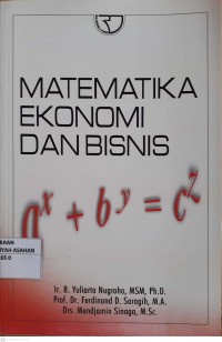 MATEMATIKA EKONOMI DAN BISNIS