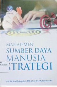 MANAJEMEN SUMBER DAYA MANUSIA STRATEGI