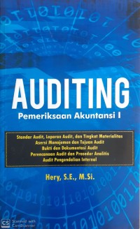 AUDITING Pemeriksaan Akuntansi I