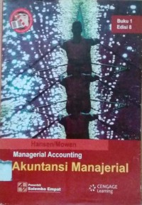 Managerial Accounting : Akuntansi Manejerial