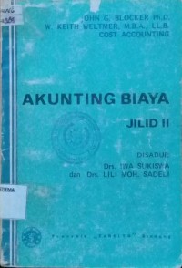 Akuntansi Biaya Konsep, Sistem dan Aplikasi