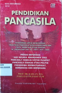 PENDIDIKAN PANCISILA